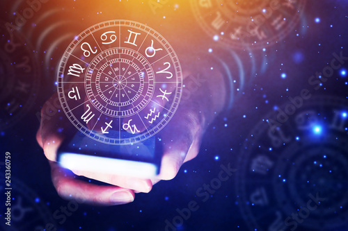 Fotomural Astrology smartphone app concept