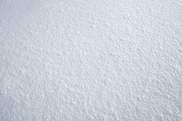 Poster - background of fresh snow texture in black and white