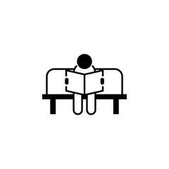 Poster - book, education, people icon. Element of harmful things icon for mobile concept and web apps. Detailed book, education, people icon can be used for web and mobile