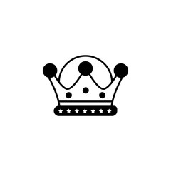 Poster - crown diadem icon. Element of harmful things icon for mobile concept and web apps. Detailed crown diadem icon can be used for web and mobile