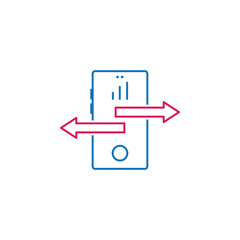 Aufkleber - call, phone, receive, talking icon. Element of mobile and smartphone icon for mobile concept and web app. Detailed call, phone, receive, talking icon can be used for web and mobile