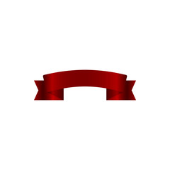Poster - ribbons, red, sash illustration. Element of color bows and ribbons illustration for mobile concept and web apps. Detailed ribbons, red, sash icon can be used for web and mobile