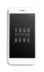 Canvas Print - Premium mobile phone screen mockup template