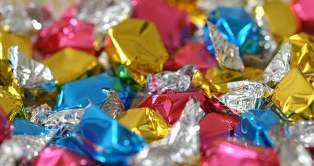 Poster - Stack of Colorful candy