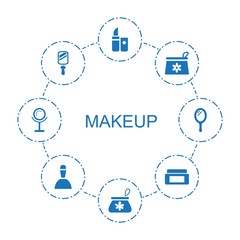 Sticker - makeup icons