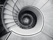 © VTT Studio - Spiral staircase Modern Architecture detail Abstract Background