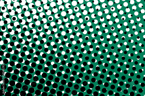 Abstract halftone pattern. Dotted backdrop with circles, dots, point large sc...
