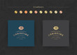 © provectors - Elegant luxury brand logo design template vector illustration.