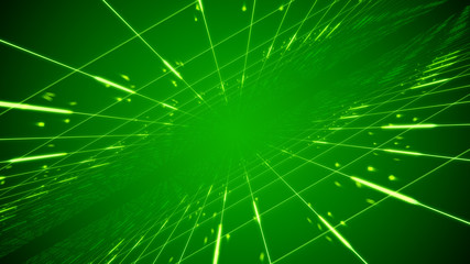 Poster - Networks looking like a time tube
