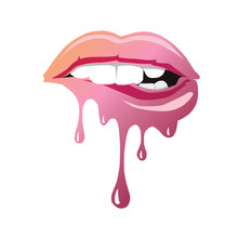 Dripping Lips