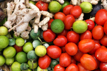 Poster - Vegetables at garden