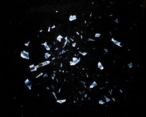 broken lightbulb galaxy