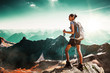 © XtravaganT - hiker in the mountains