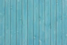 Blue Painted Wooden Planks, Background, Texture