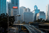 Fototapeta  - Modern Office Buildings in Hong Kong