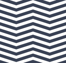 Blue White Chevron Zigzag Seamless Pattern. EPS 10