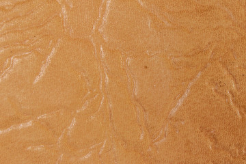 Wall Mural - Beige leather texture for background