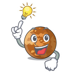 Poster - Have an idea plenet mercury isolated in a mascot