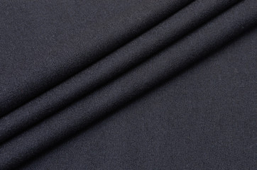 Wall Mural - Black Cashmere Loden Knit