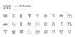 © NinjaStudio - number icons set