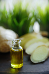 Poster - Bottle of ginger oil