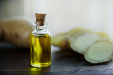 Poster - Bottle of ginger oil