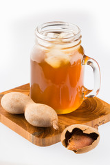 Poster - Delicious sweet drink tamarind juice - Tamarindus indica