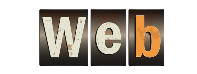 Wall Mural - web label