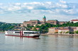 Royal palace and Danube river, Budapest, Hungary