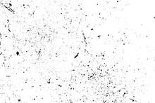 Black And White Grunge Urban Texture Vector With Copy Space. Abstract Illustration Surface Dust And Rough Dirty Wall Background With Empty Template. Distress Or Dirt And Grunge Effect Concept - Vector