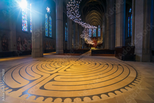 Fotografía Inside Grace Cathedral in San Francisco
