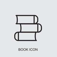 Poster - book icon