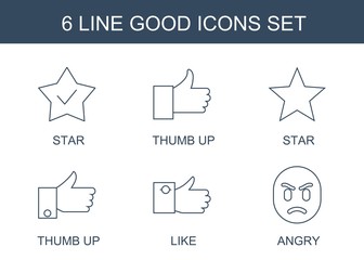 Poster - 6 good icons