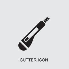 Sticker - cutter icon