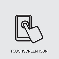 Sticker - touchscreen icon