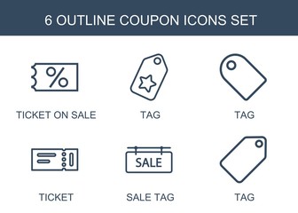 Poster - 6 coupon icons