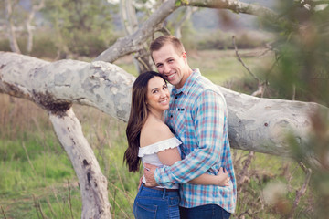 Happy Couple in nature