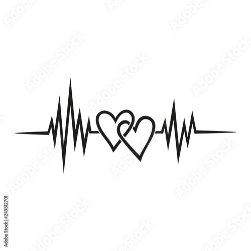 Symbols That Mean Love Forever, "Forever love logo red heart and