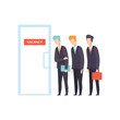 © topvectors - Competition of people for jobs, selection of candidates for vacancy, job search, recruitment, hiring vector Illustration
