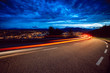 © ADDICTIVE STOCK - View of abstract shines on road at night