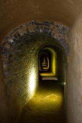 Wall Mural - The tunnels of the underground fortress of Zhangbi Cun, near Pingyao, China. 1400 years old and stretching for more than 10 km, it is the oldest and longest network of tunnels of all of China