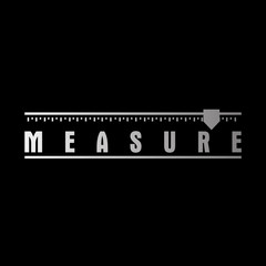 Wall Mural - measure logo icon