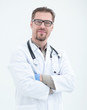 © ASDF - Portrait of medical specialist with stethoscope