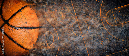 Basketball banner background Stock Photo | Adobe Stock