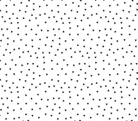 Wall Mural - small chaos tiny triangle, vector pattern. pattern is on swatches panel