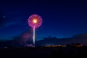 Fireworks on the Beach