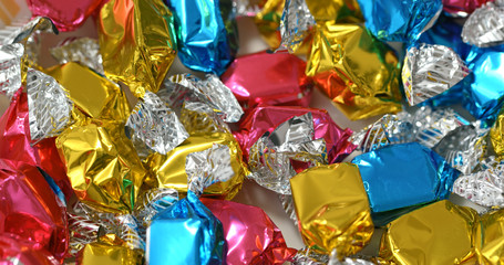 Poster - Stack of Colorful candy