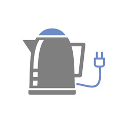 Poster - Kettle icon on white background for graphic and web design, Modern simple vector sign. Internet concept. Trendy symbol for website design web button or mobile app