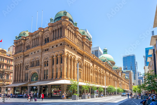 Queen Victoria Building, a heritage site in sydney Canvas Print