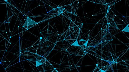 Poster - The structure beats in a rhythm.Internet of things (IoT) network of physical devices with network connectivity.Seamless loop.
